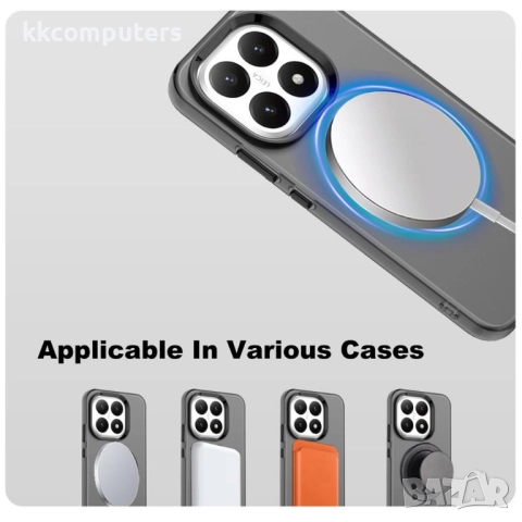 IMAK Удароустойчив Калъф (PET + TPU) за Xiaomi 15T- MagSafe, Airbag технология, вкл. Протектор, 6 Цв, снимка 11 - Калъфи, кейсове - 52377861