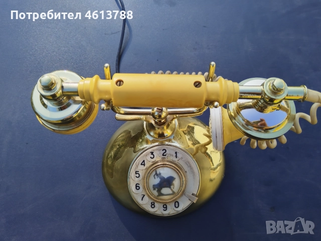 Стар руски телефон, снимка 3 - Антикварни и старинни предмети - 52262545