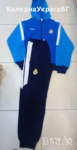 Мбапе 10 детски анцуг с качулка 2025 Памучен Анцуг Реал Мадрид, снимка 2 - Футбол - 53561034