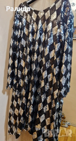 Дамска рокля с пайети