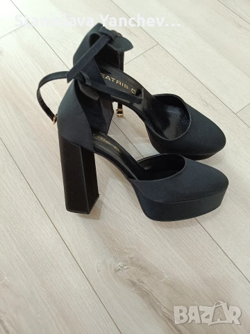 Официални обувки на висок ток и платформа , снимка 6 - Сандали - 53522919