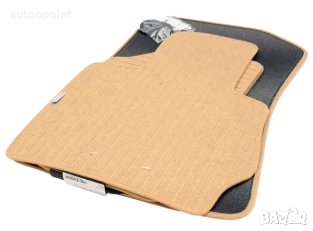 Мокетни стелки за BMW Х3 F25 (2010-2017) / X4 F26 (2014-2018) - бежови Petex