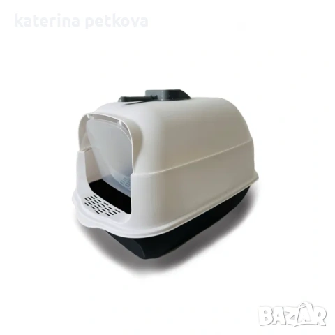 Закрита Котешка Тоалетна - 2 Цвята, снимка 2 - За котки - 53744265