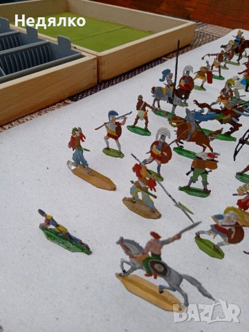 Уникално,105бр стари оловни фигурки , снимка 13 - Колекции - 38810267