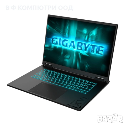 Лаптоп GIGABYTE GAMING A16 3VH - 16" IPS WUXGA 165Hz, AMD Ryzen 7 260, 16GB DDR5, 512GB SSD Gen4, nV, снимка 3 - Лаптопи за игри - 53140608