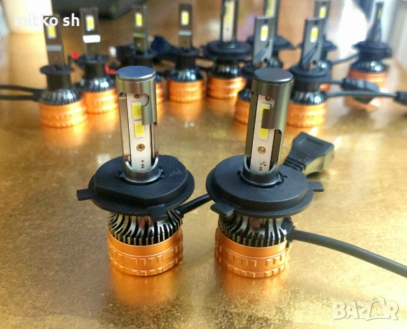 Промо Led H1, H4, H7 автомобилни крушки, снимка 8 - Аксесоари и консумативи - 52528578