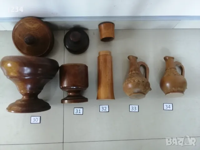 Кръгли дървени кутии , снимка 2 - Други стоки за дома - 49290461