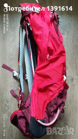 Osprey Stratos 24 Poinsettia Red O/S, снимка 9 - Раници - 40132452