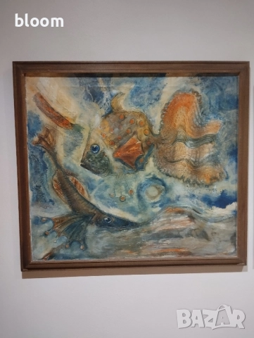 Триптих Йордан Денев , снимка 3 - Картини - 52402872