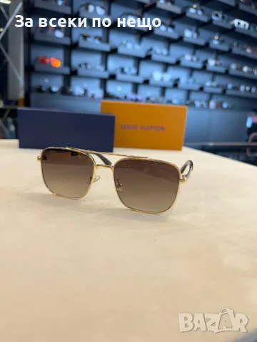 Louis Vuitton Слънчеви Очила С UV400 Защита С ПОДАРЪК🎁Калъф Луис Витон - Различни Цветове Код D2185, снимка 3 - Слънчеви и диоптрични очила - 49426316