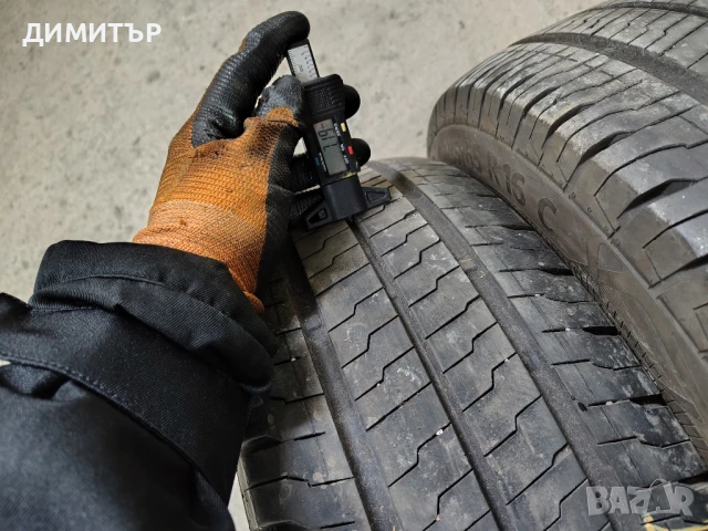 2бр.летни гуми CONTINENTAL 235 65 16C DOT21 цена за брой, снимка 4 - Гуми и джанти - 51239513