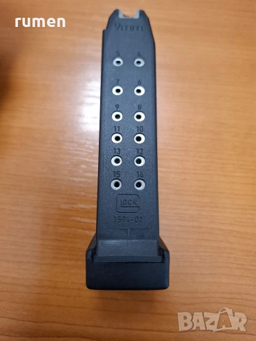 Пълнител за Глок 19 15+2, снимка 2 - Оборудване и аксесоари за оръжия - 53791240