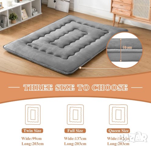 ПРОМОЦИЯ Сгъваем матрак / къмпинг матрак 100 x 200см GE20010, снимка 6 - Други - 42493743