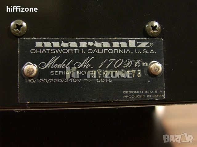  Стъпало Marantz model 170 dc , снимка 9 - Ресийвъри, усилватели, смесителни пултове - 53646625