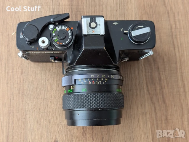 Фотоапарат Porst Compact Reflex SP и обектив PORST COLOR REFLEX MC AUTO 1:14/55mm Ø55 G, снимка 4 - Фотоапарати - 51164028