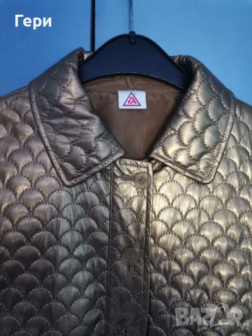 Златисто дамско яке на Аристон, снимка 3 - Якета - 41931892