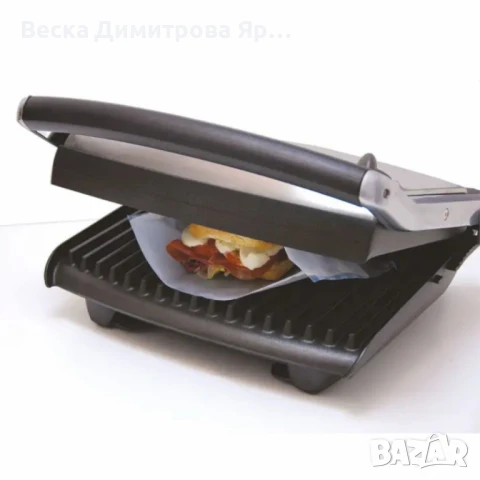 Торбички за сандвич тостер 3бр. NoStik, 15x20\20x20\20x25см., до 260°, бял, в плик, снимка 3 - Други - 50498775