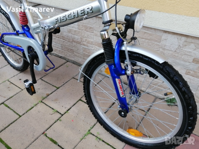 Сгъваем fischer 20 * Двойно окачване! НОВО!! , снимка 10 - Велосипеди - 52559948