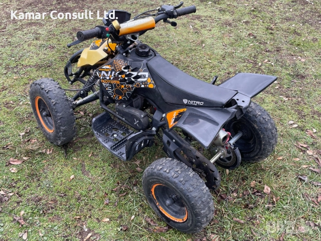Детско бензиново ATV Nitro Repti, снимка 6 - Детски велосипеди, триколки и коли - 52974356