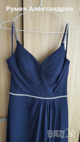 Официална синя рокля Magic Nights размер M  EUR38 ръст 170-180, снимка 5 - Рокли - 53650020