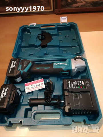 MAKITA ФЛЕКС+LI-ION BATTERY X2+CHARGER 2503221853, снимка 4 - Куфари с инструменти - 36232333