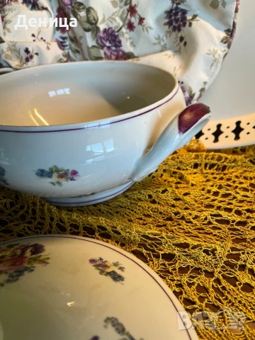 Започвам с нещо наше и много яко💗 Една от най-редките и красиви шарки върху супник на Китка🥰 , снимка 8 - Други - 51381615