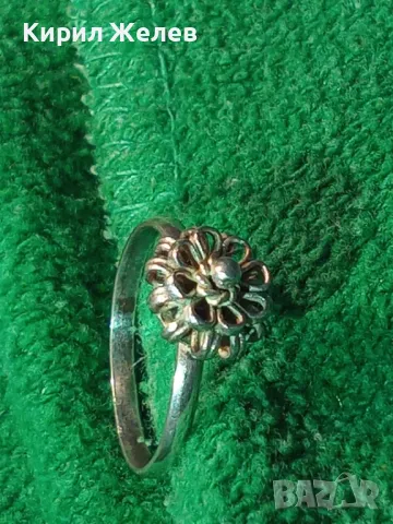 ИЗЯЩЕН СТАРИНЕН СРЕБЪРЕН ПРЪСТЕН ФИЛИГРАННА РЪЧНА ФИНА ИЗРАБОТКА ВИСОКА ПРОБА СРЕБРО 45715, снимка 10 - Антикварни и старинни предмети - 46270104