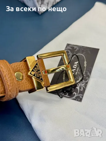 Prada Колан Естествена Кожа Прада - Налични Различни Цветове Код D2125, снимка 9 - Колани - 49421078