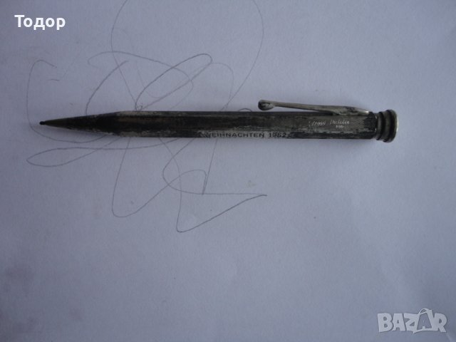 Уникален сребърен молив Fend Dictator 900, снимка 8 - Други ценни предмети - 39950821