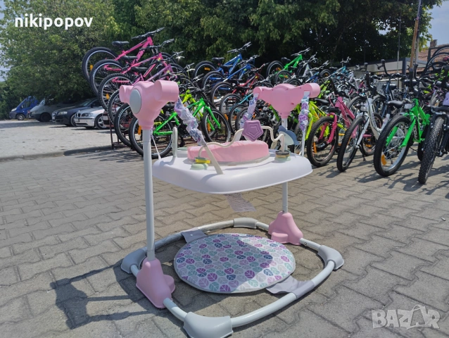 MONI Детско бънджи HOP розов, снимка 6 - Проходилки - 53565080