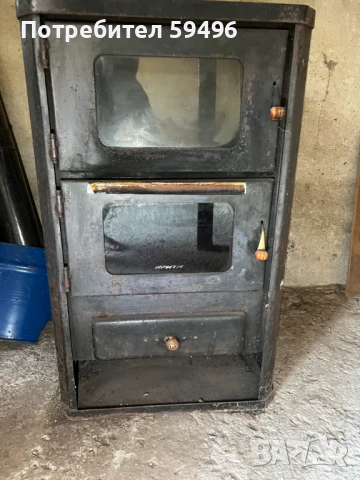 ПРОДАВАМ ПЕЧКА С ВОДНА РИЗА, снимка 2 - Печки, фурни - 51197196