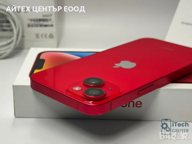 iPhone 14, 128GB, Product Red, 100% батерия, ОТЛИЧЕН, ГАРАНЦИЯ!, снимка 6 - Apple iPhone - 55960325