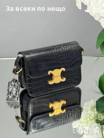 Celine Дамска Чанта Селин - Налични Различни Цветове Код E494, снимка 8 - Чанти - 50621237