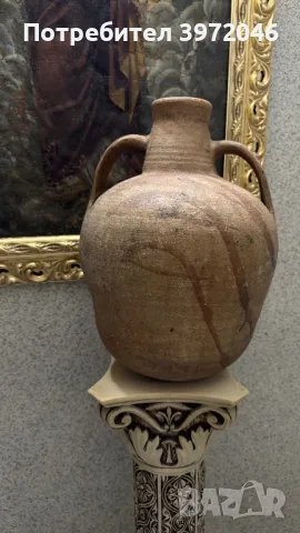 Керамичен съд ,, Кантарос " 1850 -1890 , снимка 5 - Антикварни и старинни предмети - 50070653