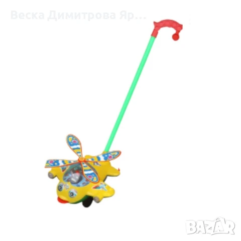 Занимателна и цветна детска играчка за бутане