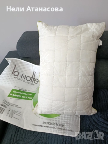 Възглавница La Notte Bamboo, снимка 2 - Пердета и завеси - 53599441