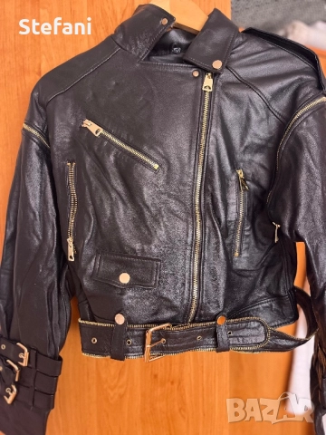 Дамско кожено яке