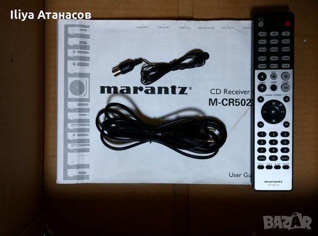 Marantz M-CR502 2X60W CD USB аудиосистема с дистанционно , снимка 13 - Аудиосистеми - 35949633