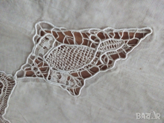 Стара градска покривка, снимка 5 - Антикварни и старинни предмети - 36830511