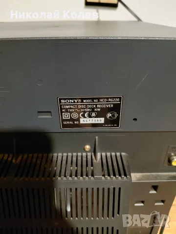 Уредба SONY HCD RG220, снимка 6 - Ресийвъри, усилватели, смесителни пултове - 56201098