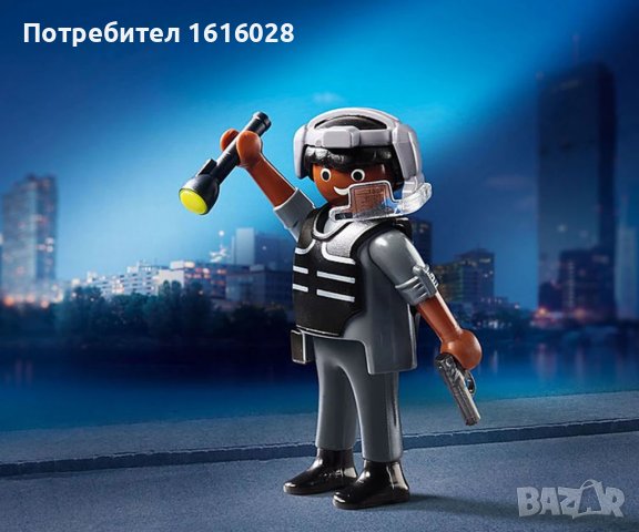 Фигурки Lego Playmobil Полицай-70238,Пират-9075 , снимка 2 - Фигурки - 39976887