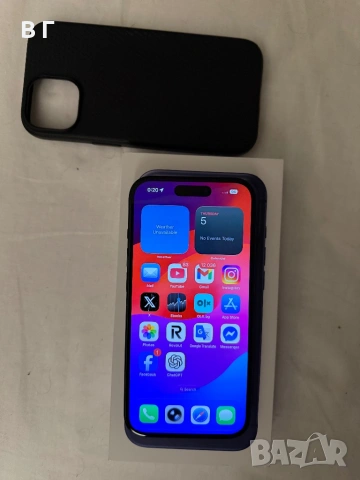 iPhone 15 128GB Черен (Black) - Много запазен айфон 15, iphone 15, снимка 2 - Apple iPhone - 53370952