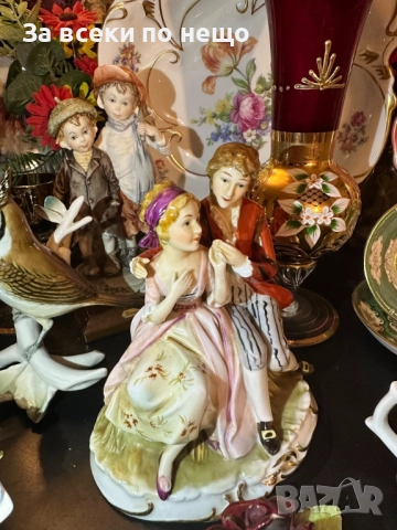 Made  in Italy  - великолепна фигура на “Влюбените” красота, стил и изящество Код P1767, снимка 3 - Декорация за дома - 53001590