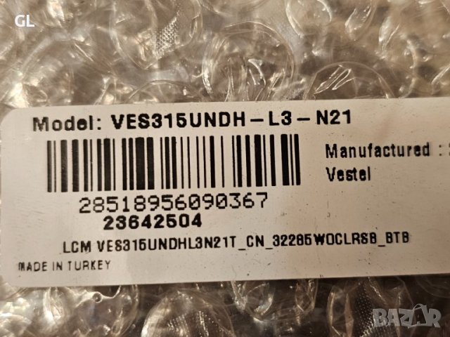TOSHIBA 32LL3A63DB , снимка 6 - Части и Платки - 40845827