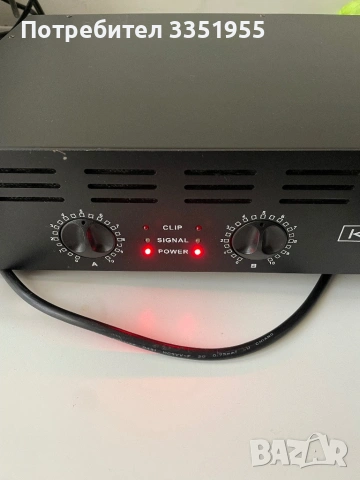 Усилвател Konig AMP 6000, снимка 2 - Ресийвъри, усилватели, смесителни пултове - 53653692