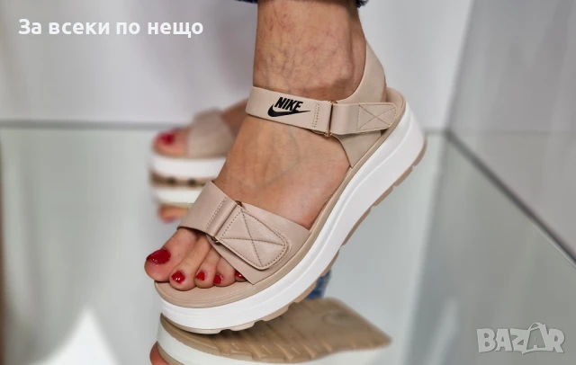 Nike Дамски Бежови Сандали Найк от 36 до 41 номер Код P737, снимка 3 - Сандали - 50663334