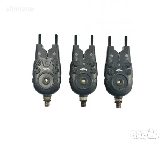 Комплект сигнализатори CarpMax SAVAGE 3+1 Alarm, снимка 5 - Такъми - 48205369