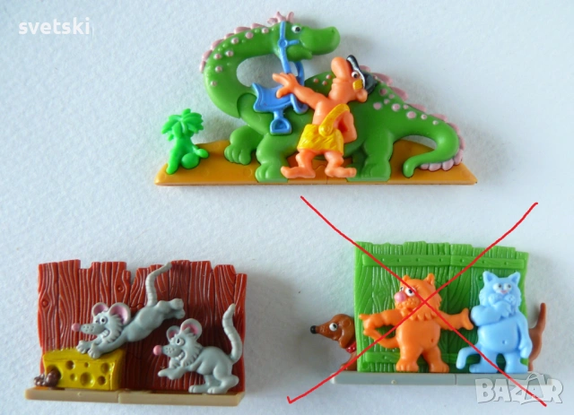 Киндер - играчки от шоколадови яйца - Kinder Surprise, снимка 5 - Колекции - 34232449