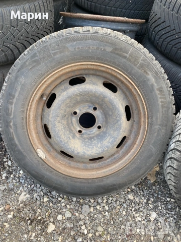 Джанти15 цола  със зимни гуми пежо 2008 , снимка 8 - Гуми и джанти - 53851341