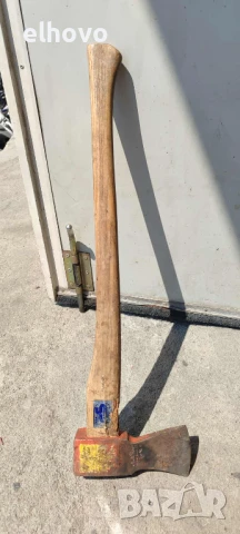 Стара брадва с дълга дръжка Ochsenkopf#7, снимка 2 - Антикварни и старинни предмети - 50935608